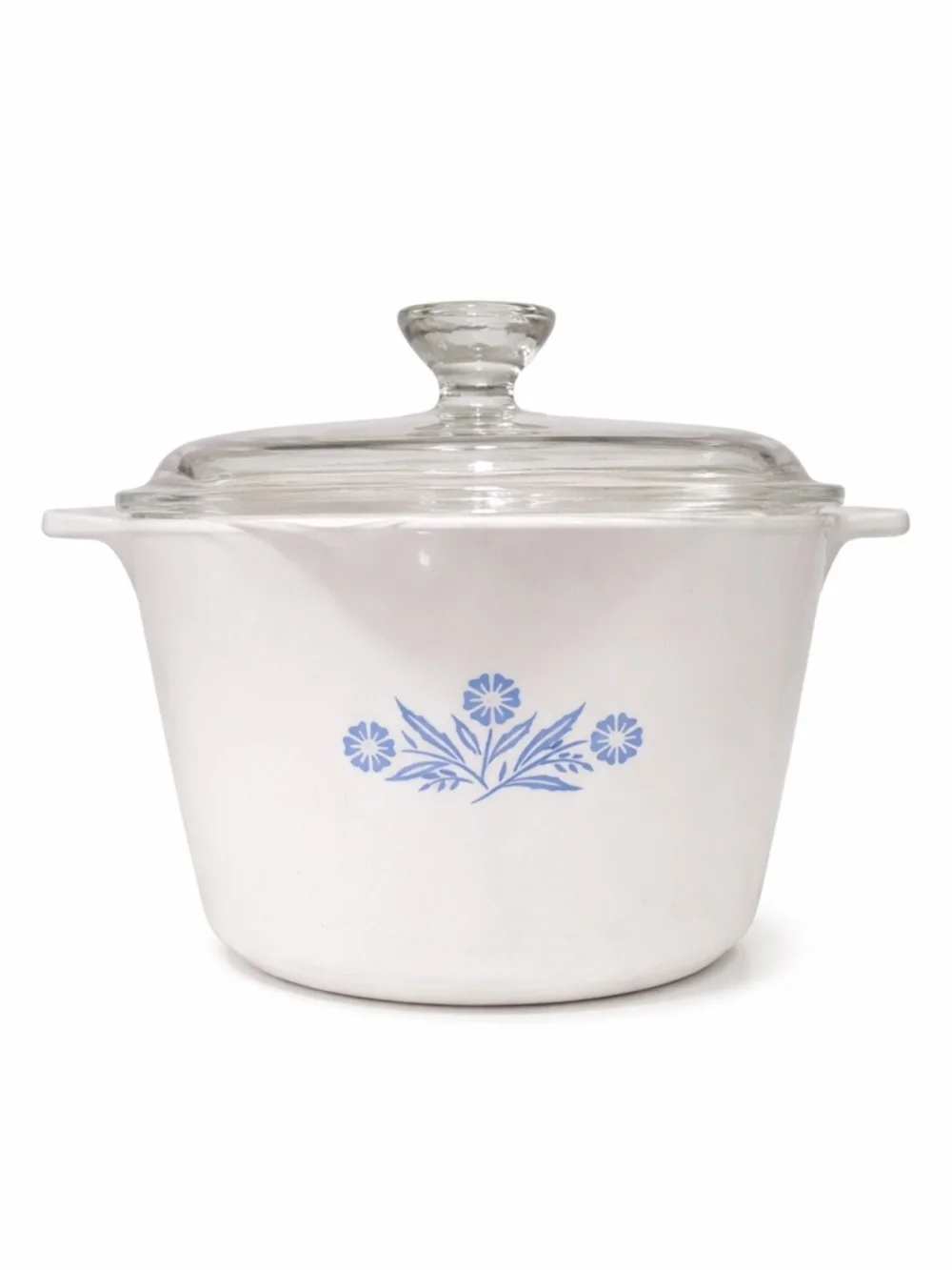 Vintage Corning Ware P-55-B Blue Cornflower Dish